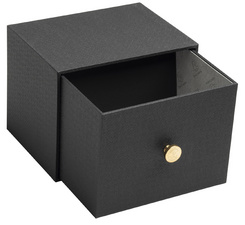EXACOMPTA Schubladenbox Office by Me, 1 Schub, schwarz