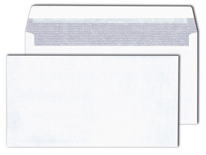 MAYER KUVERT MAILmedia Briefumschlag 125 x 235 mm, hochweiß, mit Fenster - füßr