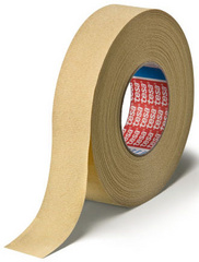TESA Maler Krepp 4322 Papierabdeckband, 30 mm x 50 m stark gekreppt, sehr hohe 