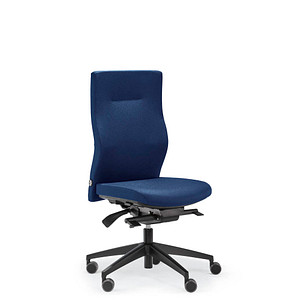 ORIGINAL STEIFENSAND Bürostuhl Seno Comfort blau, schwarz Stoff