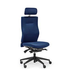 ORIGINAL STEIFENSAND Bürostuhl Seno Comfort blau, schwarz Stoff