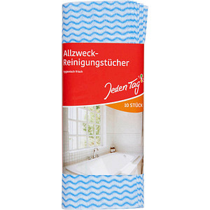 Jeden Tag hygienisch frisch Putzlappen, 10 St.