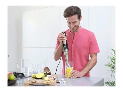 BRAUN Stabmixer MQ 9187XLI bk/sr | MultiQuick 9