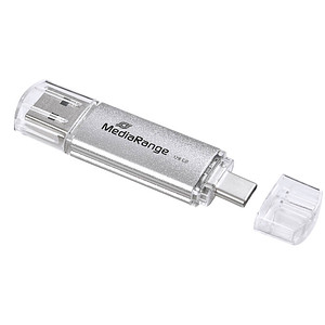 MEDIARANGE USB-Stick 16 GB MediaRange USB 3.1 combo mit USB Type-C