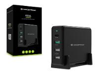 CONCEPTRONIC Ladegerät 4Port  65W,1xUSB-C/3xUSB-A PD Desktop