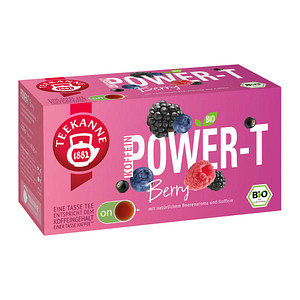 TEEKANNE Power-T Berry Bio-Tee 18 Portionen