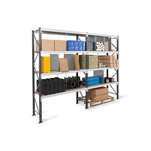 Manorga Schwerlastregal EPSIVOL ZR2515104F4D lichtgrau 150,0 x 100,0 x 250,0 cm