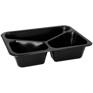 20 PAPSTAR Mehrweg-Menüschalen 22,7 x 17,8 cm