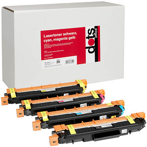 4 dots schwarz, cyan, magenta, gelb Toner kompatibel zu brother TN243BK/C/M/Y