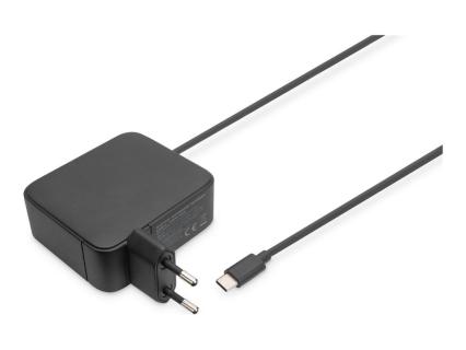 DIGITUS Notebook Ladegerät USB-C, 100W GaN schwarz