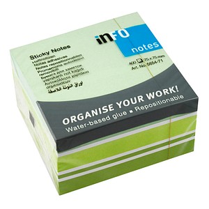 inFO Cube Haftnotizen Standard 5654-71 farbsortiert 1 St.