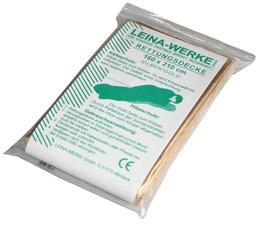 LEINA Rettungsdecke, 1.600 x 2.100 mm, silber/gold (8943000)