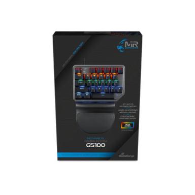 MEDIARANGE kabelgeb. mechanisches Gaming-Pad mit RGB-Effekt