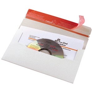 20 ColomPac® CD-Versandtaschen weiß