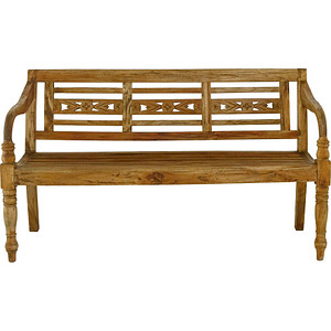 Garden Pleasure Gartenbank Moyo 960369 braun Holz 150,0 cm