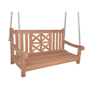 Garden Pleasure Hängebank Madura 940283 braun Holz 120,0 cm
