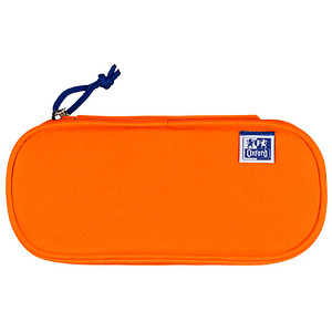 Oxford Schlamper-Etui, Polyester, oval, orange