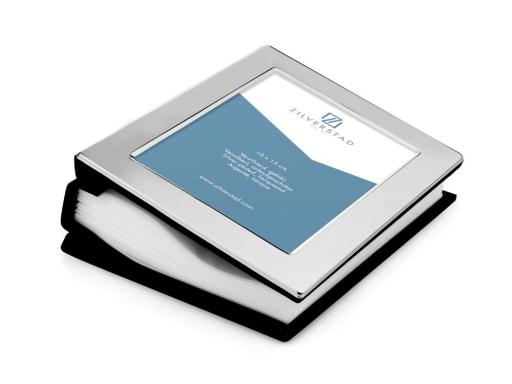 ZILVERSTAD Fotoalbum silber für 100 Fotos 10x15