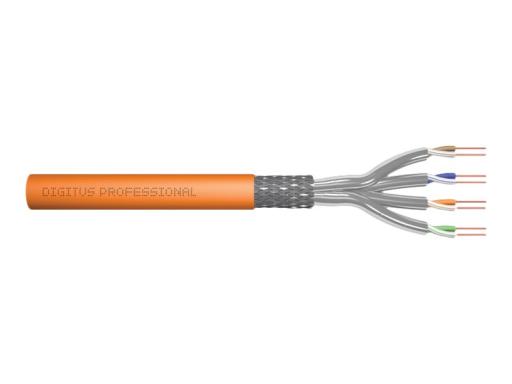 DIGITUS Installationskabel, Kat. 7, S/FTP, 1.000 m, orange