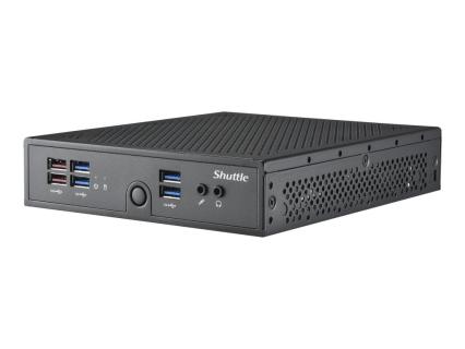 SHUTTLE Barebone DS50U5 i5-1335U 2xSODIMM DDR4 2xM.2 1xSATA 1xHDMI 1xDP 1xVGA Bl