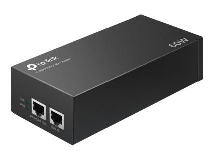 TP-LINK PoE++ Injector Adapter 60 W PoE Steel Case
