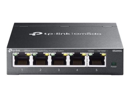 TP-LINK ES205G Omada 5-Port Gigabit Easy managed Switch