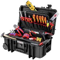 PRIMIUM Knipex Werkzeugkoffer 0308909 "Robust26Move" Elektro 4003773089094