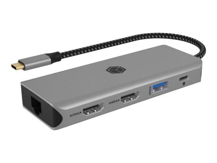 RAIDSONIC Dockingstation IcyBox 9-in-1 mobile USB 3.2 Gen 1 Type-C retail