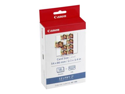 CANON KC-18IL Papier 8stk pro Blatt Stickerpapier für CP-100