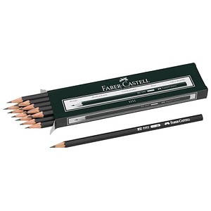 FABER-CASTELL 1111 Bleistifte 2B schwarz 12 St.