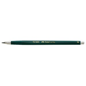FABER-CASTELL TK® 9400 Fallminenstift grün 3B 2,0 mm