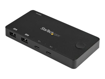 STARTECH.COM 2-Port USB-C KVM Switch - 4K 60Hz HDMI - Kompakter UHD Desktop KVM