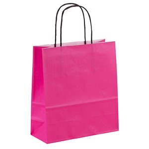 50 VP Tragetaschen Toptwist purple 19,0 x 21,0 cm