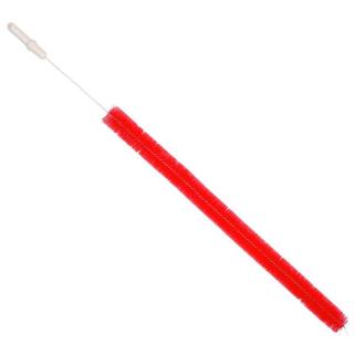 Heizkörperbürste/Heizkörperreiniger, rot| 120 cm 1200 mm x Ø55 mm, zur Reinigung von Flachheizkörpern, durch geschlitztes Faserende ist die Bürste staubbindend