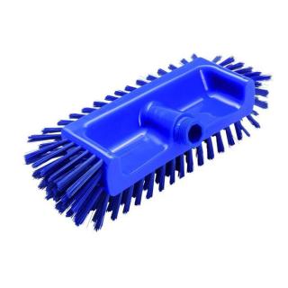 Hygiene - Eckenschrubber, Außengewinde mit Innenachtkant,  32 cm | blau 320 mm x 125 mm x 110 mm
