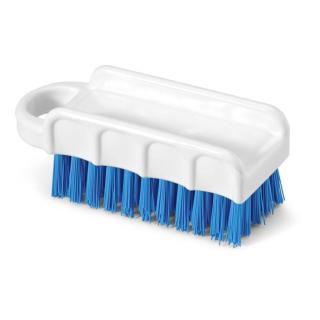 HACCP-Nagelbürste blau | 15,5 cm weißer Körper/blaue Borsten