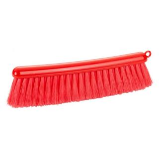 Mehlbesen 29 cm, Körper rot, Borsten rot gespitzt | rot/rot Temperaturbeständigkeit bis +140°C, HACCP, Lebensmittelkonform 