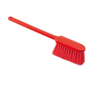 Hygiene-Brotstreicher 39,5 cm mit Stiel | rot, gespitzt Temperaturbeständigkeit bis +140°C, HACCP, Lebensmittelkonform 