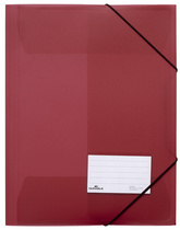 DURABLE Eckspannermappe, DIN A4, PP , rot (9109787)