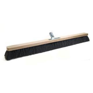 Saalbesen  80 cm, Körper: Holz, Borsten: Rosshaar | mit Stielhalter Metall