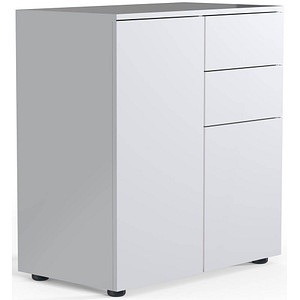 VCM my home Kommode Dalosa, 918337 weiß 2 Fachböden 70,0 x 39,0 x 77,0 cm