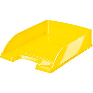 LEITZ Briefablage WOW Plus 52263016 DIN A4 stapelbar PS gelb (52263016)