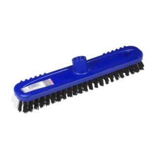 Aufnehmerschrubber, Kunststoff mit Gewinde und Schabekante, 28 cm | blau passender Stiel Artikel ||91182||, ||91183||