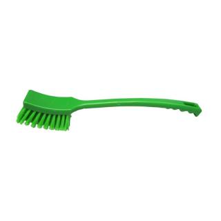 Hygiene - Stielbürste lang, grün 410 x 45 mm, PBT 0.30, geschlitzt