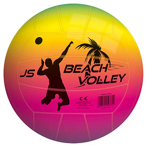 John® Volleyball Rainbow Palme mehrfarbig, Ø 22,0 cm, 1 St.