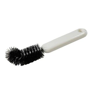 Spezialbürste schwarz/weiß für Waschbeckenüberlauf Ø 25 mm, weiche reine Borsten
