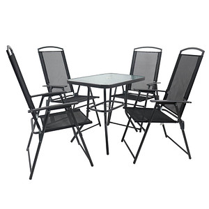 VCM my garden Sitzgruppe anthrazit