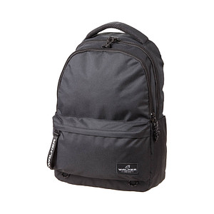 Walker Schulrucksack Alpha Kunstfaser schwarz