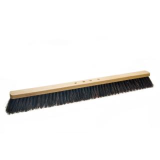 *Arengasaalbesen 100 cm, Körper: Holz unlackiert, Borsten: Arenga, 4-Loch-System passender Stiel Artikel 70689, 91191