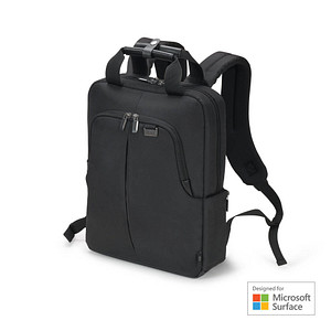 DICOTA Laptop-Rucksack Eco Slim PRO Kunstfaser schwarz bis 38,1 cm (15 Zoll)